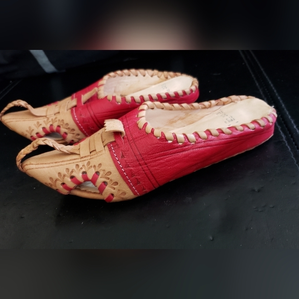 Babouche-Maroc Moroccan Sindbad Slippers - Handmade - Picture 2 of 5